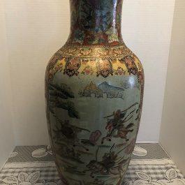 Old 24″ Tall Chinese Vase