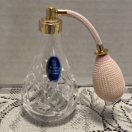 Vintage Royal Doulton Crystal Perfume Atomizer