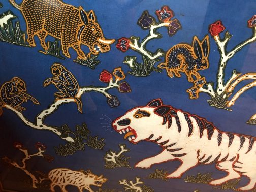 Batik Tulis Winotosastro Yogya Indonesia Art, Animals