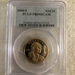 2006-S Sacagawea Dollar Proof Professional Graded PCGS PR69DCAM