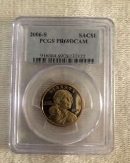 2006-S Sacagawea Dollar Proof Professional Graded PCGS PR69DCAM