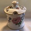 Crown Staffordshire Chelsea Manor Jam/Jelly/Sugar Bowl with Lid
