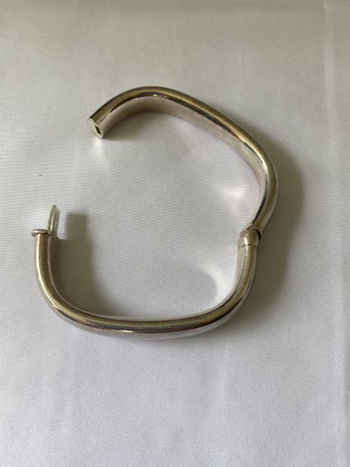 Sterling Silver Bracelet, Measures 2 ¾” X 2 ¼”