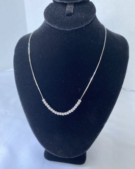 Sterling Silver 18” Chain Necklace, Marked Italy 925