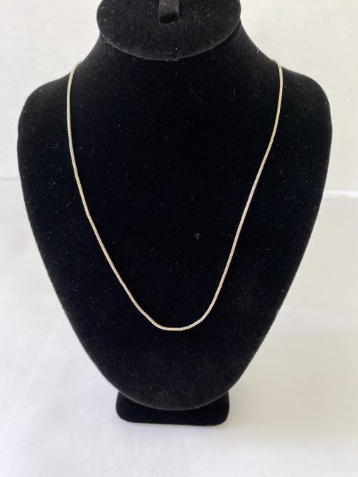 Sterling Silver Necklace 22”
