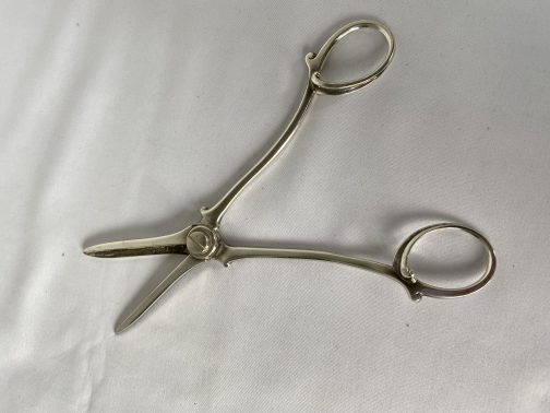 Vintage Sterling Silver Grape Shears - 7 1/4" Long - Approximately 80 Grams