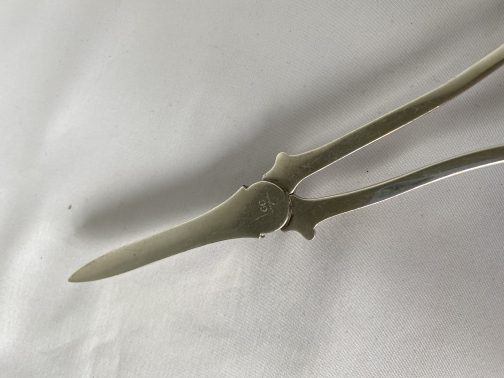 Vintage Sterling Silver Grape Shears - 7 1/4" Long - Approximately 80 Grams