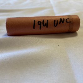 1961 Lincoln Cent BU Roll Of 50 Pennies Uncirculated OBW