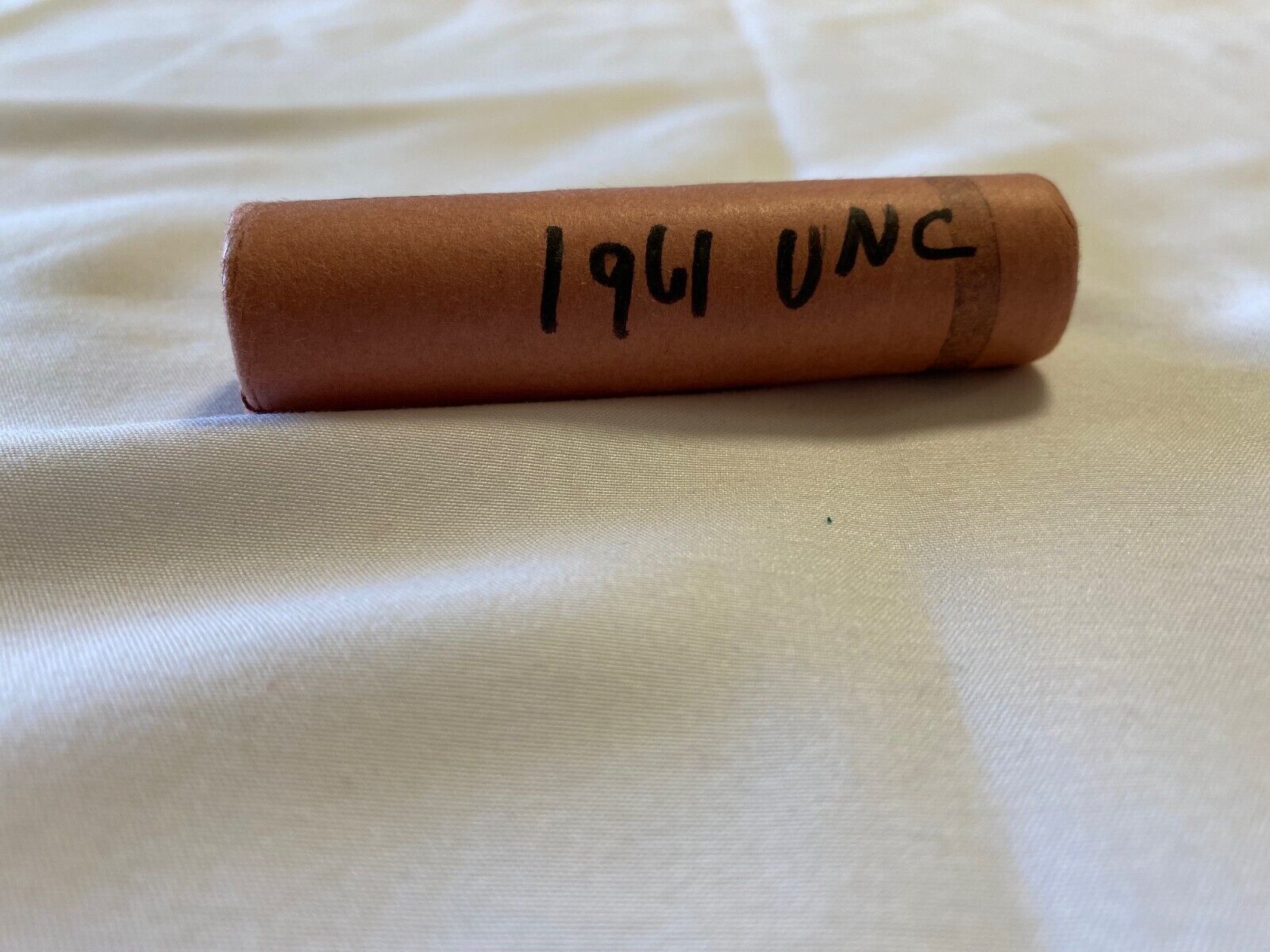 1961 Lincoln Cent BU Roll Of 50 Pennies Uncirculated OBW