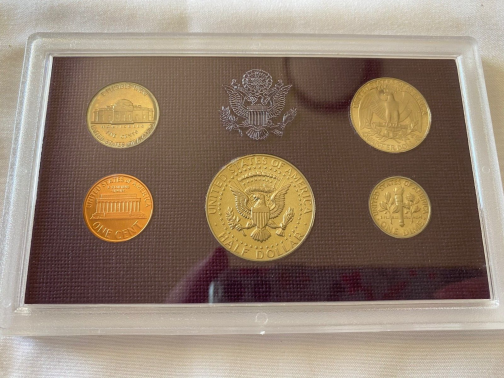 1987-S US Mint Proof Set in OGP Box - 5 Coins
