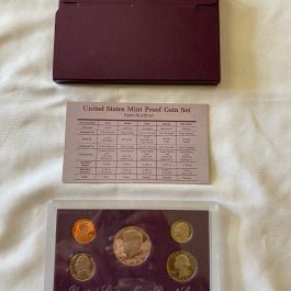 1988-S US Mint Proof Set in OGP Box – 5 Coins