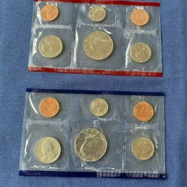 1989 US Mint Uncirculated Coin Set, Both P&D In Original Envelope