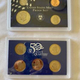 1999 S Proof Set U.S. Mint 9 Coin Proof Set w/Box & COA