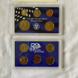 2002 S Proof Set U.S. Mint 10 Coin Proof Set w/Box & COA