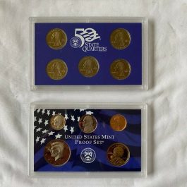2003 S Proof Set U.S. Mint 10 Coin Proof Set w/Box & COA