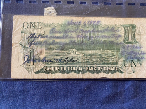 Lot of Old Canadian Currency – One $1 and Six $2 Notes