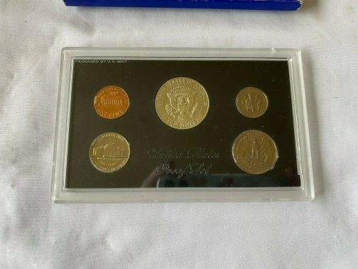United States 1968 S Proof Coin Set With Box