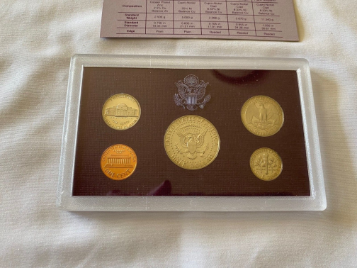 1988-S US Mint Proof Set in OGP Box - 5 Coins