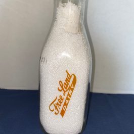 Freeland PA Quart Milk Bottle
