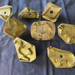 Group of 8 Early Primitive Cookie Cutters #2
