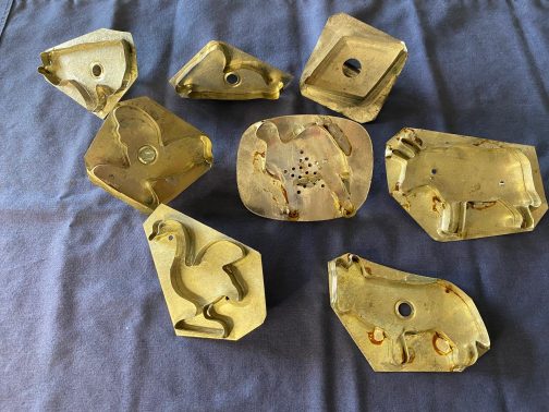 8 Early Primitive Cookie Cutters