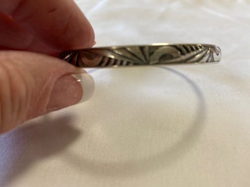 Danecraft CFO Sterling Silver Bangle Bracelet