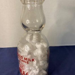 1934 Pittsfield Milk Exchange Glass Milk Bottle – 1 Qt.
