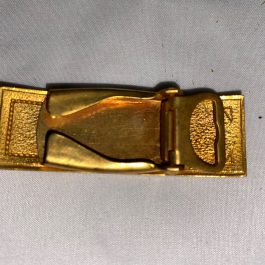 NOS Vintage PHS Patterson High School Baltimore, MD Brass Belt Buckle