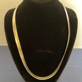 Stunning Sterling Silver Necklace 16”