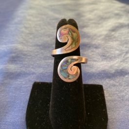 Sterling Bypass Ring, Size 7