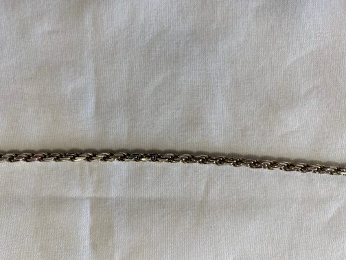 Sterling Silver Solid Rope Bracelet