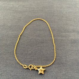 Sterling Silver Bracelet w/Star Charm
