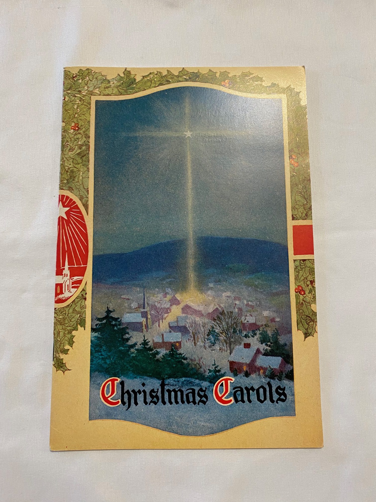 RARE 1941 Synder’s Dairy Hazelton, PA Christmas Carols Booklet APPEARS UNUSED
