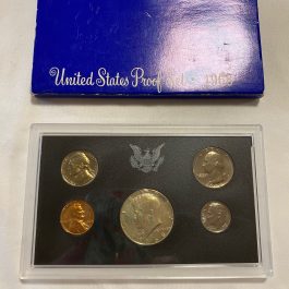 1968 US Mint Proof Set In Original Box