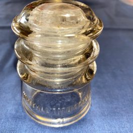 Vintage Clear Insulator Whitall Tatum Co. No.31, Appears Nice