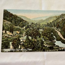 Vintage / Antique Postcard Of Hoosac Valley, Near Adams, MA – Unused