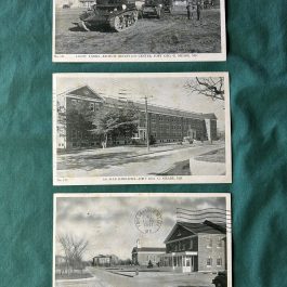 Group Of 3 Vintage Fort George G. Meade Postcards 1941Cancellations, Used