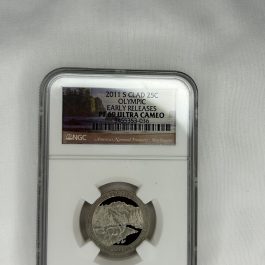 2011-S Olympic Proof Early Release Quarter Graded NGC PF 69 ULTRA CAMEO Coin