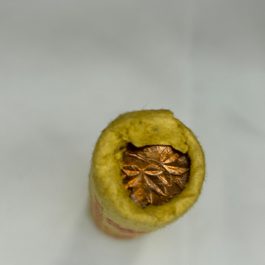 1964 Canadian Penny Bank Roll Of 50 Pennies OBW, Uncirculated