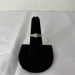 Sterling Silver CZ Ring, Size 6.5