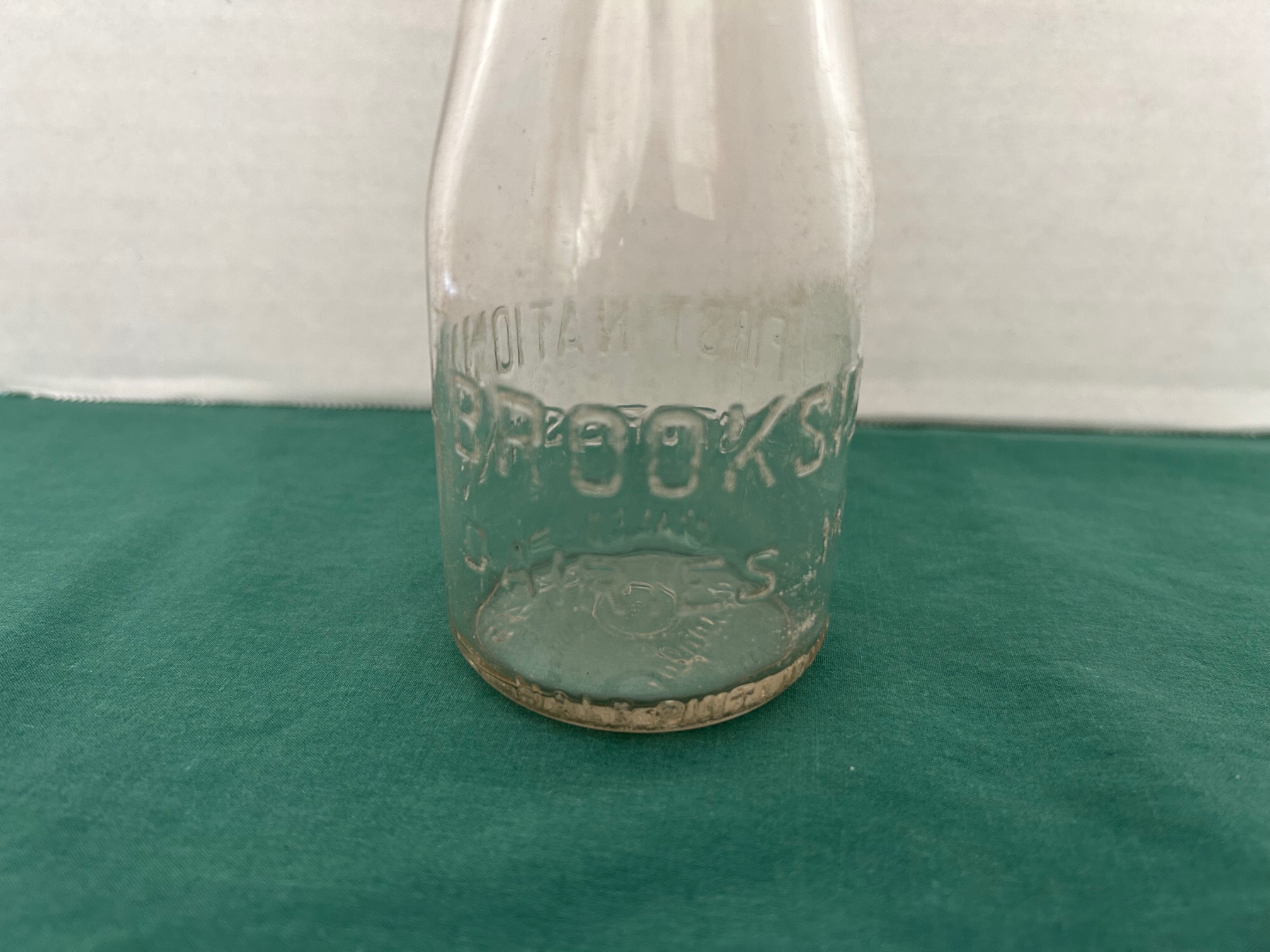 First Glass Milk Bottles