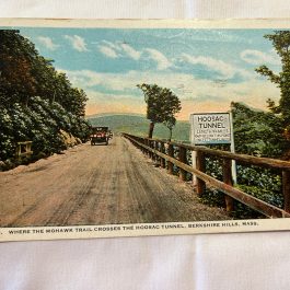 Vintage Postcard Where The Mohawk Trail Crosses The Hoosac Tunnel, Berkshires