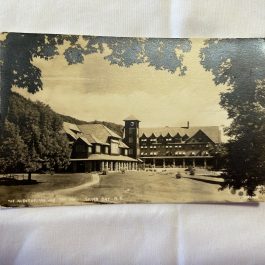 Vintage RPPC Of The Auditorium And The Inn, Silver Bay, N.Y. Postcard