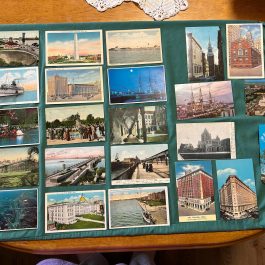 23 Vintage Boston, MA Postcards, Some Old