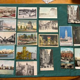 20 Vintage New York City Postcards, Some Old