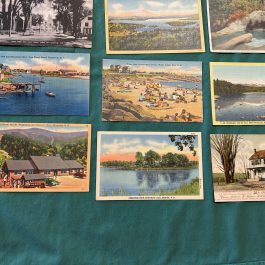 19 Vintage New Hampshire Postcards, Some Old – Used & Unused