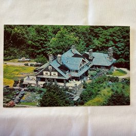 Vintage Postcard Of Tod Morden Lodge Cummington, MA – Unused