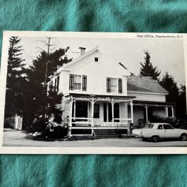 Vintage Postcard Of Post Office Stephentown, NY, Unused