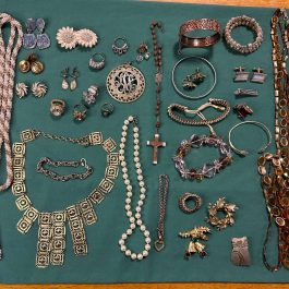 Lot Of Mainly Vintage Jewelry, Bracelets, Necklaces, Earrings, Pins & More