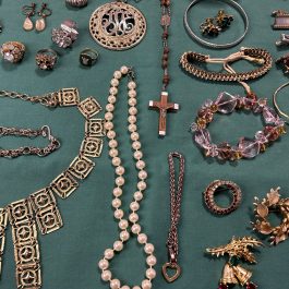 Lot Of Mainly Vintage Jewelry, Bracelets, Necklaces, Earrings, Pins & More
